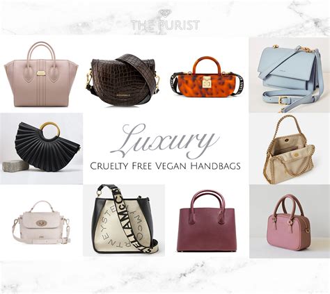 cruelty free luxury bags.